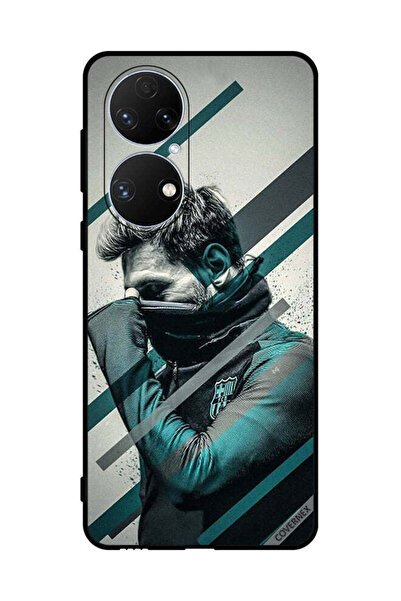 Covernex غطاء حماية لهاتف هواوي P50e ميسي يخفي وجهه