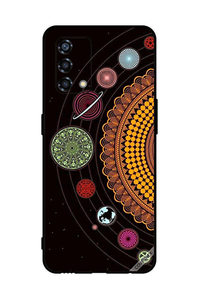 Covernex غطاء حماية لهاتف Oppo Reno6 Lite بأشكال ماندالا الفضائية