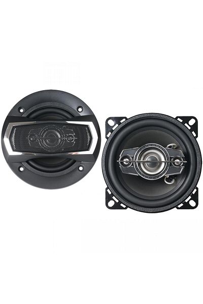 Home4U Pair of car speakers, 100 mm, 2-way, 4 Ohms, 110 W CX 404