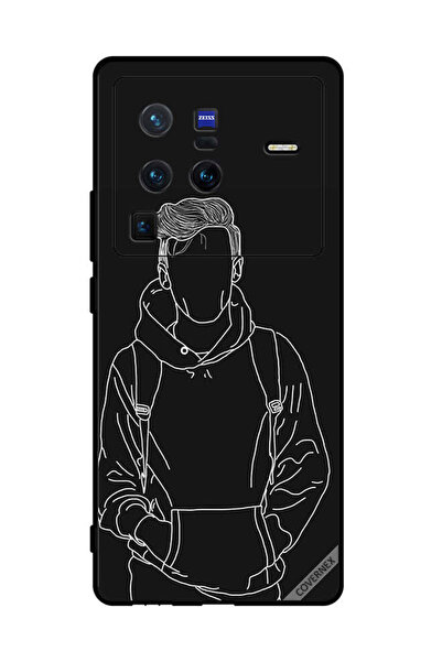 Covernex غطاء حماية لهاتف فيفو X80 برو - رسم جاكيت بوي