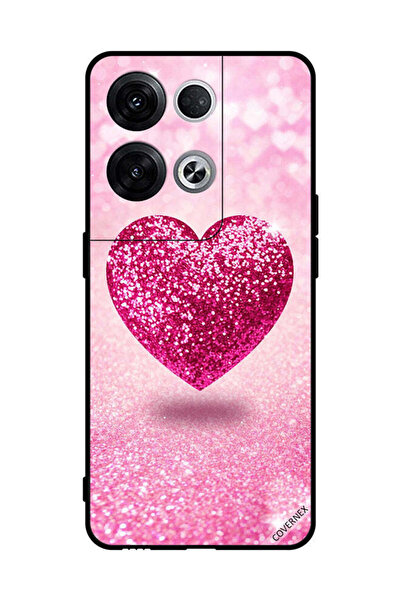 Covernex غطاء حماية لهاتف Oppo Reno8 Pro+ - قلب لامع ناعم