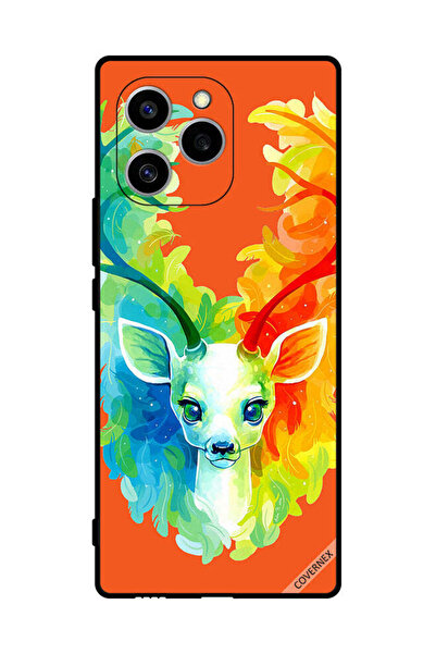 Covernex غطاء حماية لهاتف Honor 60 SE بتصميم غزال ملون