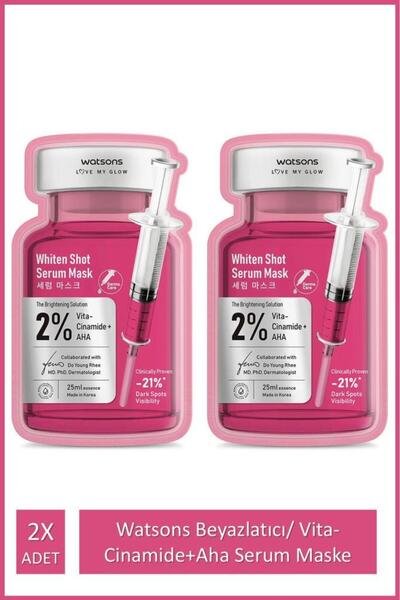 Watsons Beyazlatıcı/ Vita-Cinamide+Aha Serum Maske 2X