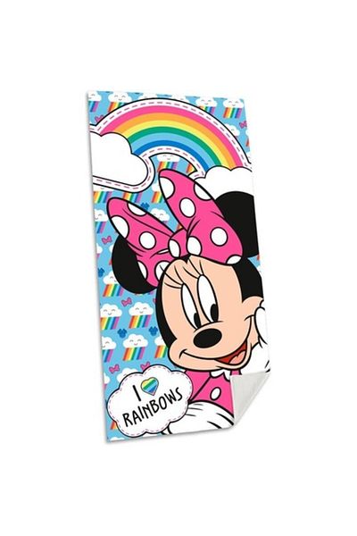 Disney Minnie Mouse Beach Towel 70 x 140 cm Multicolor