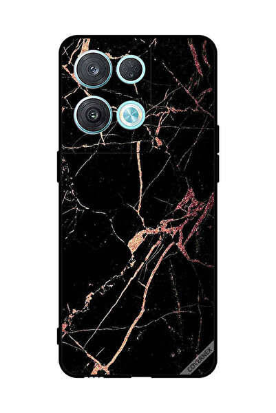Covernex Protective Case Cover For Oppo Reno8 Pro Racked Marble Pattern