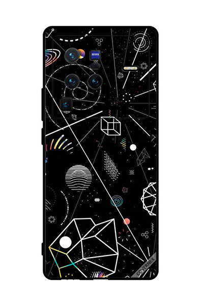 Covernex غطاء حماية لهاتف فيفو X80 برو بأشكال هندسية