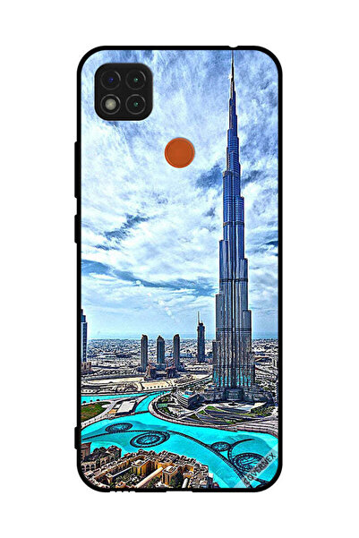 Covernex غطاء حماية لهاتف شاومي ريدمي 9 سي - برج خليفة - سحابات اللمس