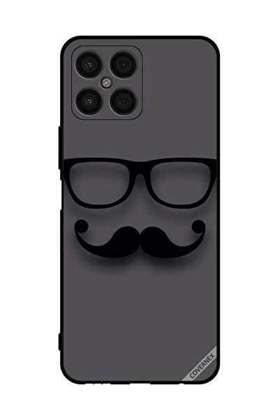 Covernex Protective Case Cover For Honor X8 Glass & Mustache