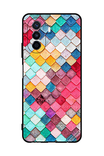 Covernex غطاء حماية لهاتف هواوي نوفا Y70 بنمط مربع ماسي