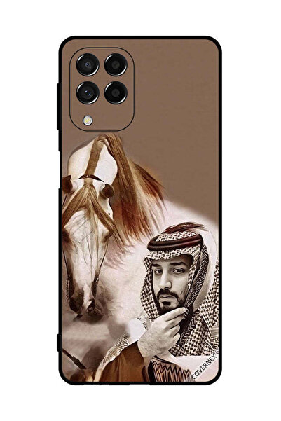 Covernex غطاء حماية لهاتف سامسونج جالاكسي M53 محمد بن سلمان أمام حصان