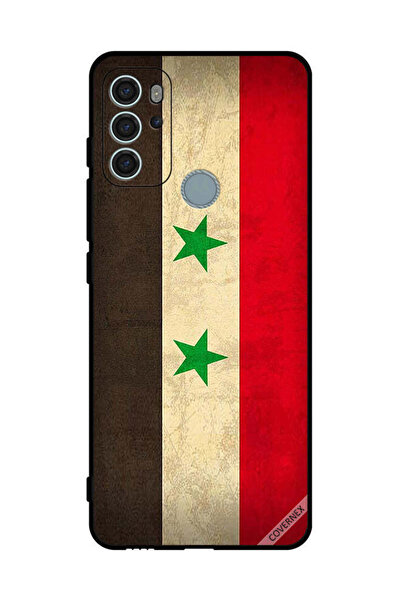 Covernex غطاء حماية لهاتف موتورولا موتو جي 60 إس - علم سوريا