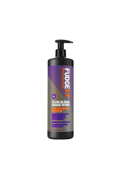 Fudge Clean Blonde Damage Rewind Violet-Toning Shampoo 1000 ml