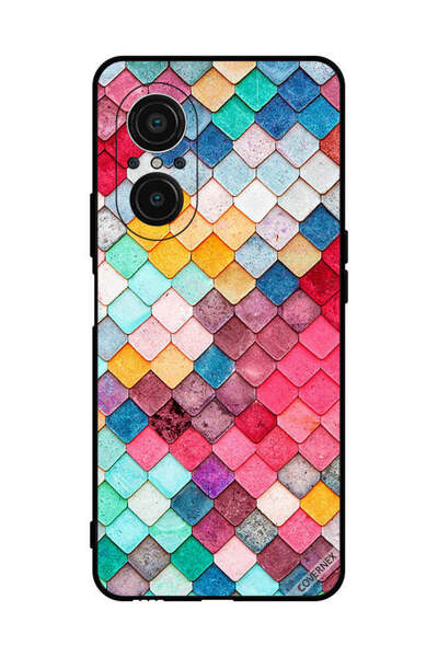 Covernex غطاء حماية لهاتف هواوي نوفا 9 SE بنمط مربع ماسي