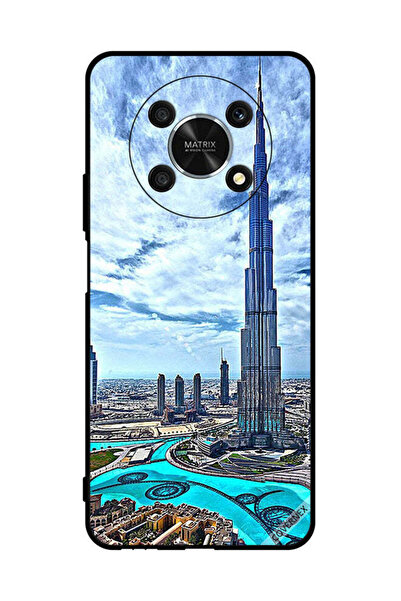 Covernex Protective Case Cover For Honor X9 5G Burj Khalifa Touch Clouds