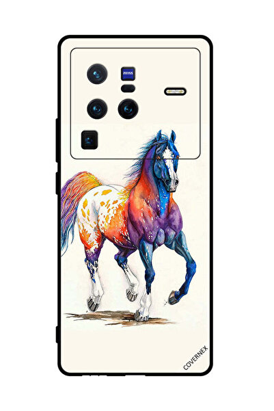 Covernex غطاء حماية لهاتف فيفو X80 برو - حصان ملون