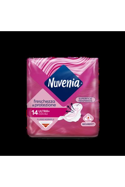 Juvena Absorbante Nuvenia Ultra Normal cu aripioare, 14 buc.