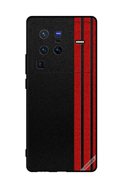 Covernex غطاء حماية لهاتف vivo X80 Pro بثلاثة خطوط عمودية على الجانب