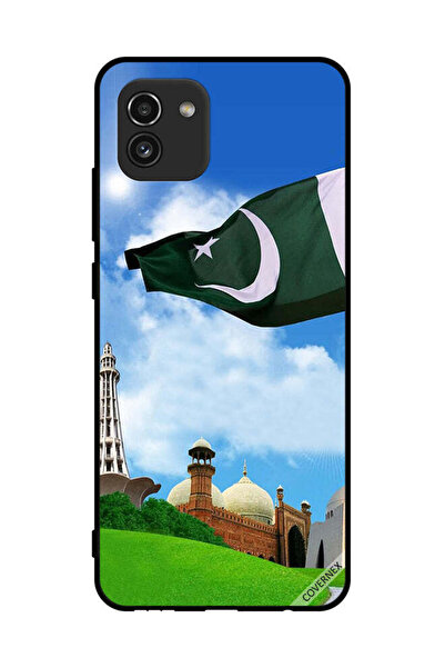 Covernex غطاء حماية لهاتف سامسونج جالاكسي A03 بعلم باكستان