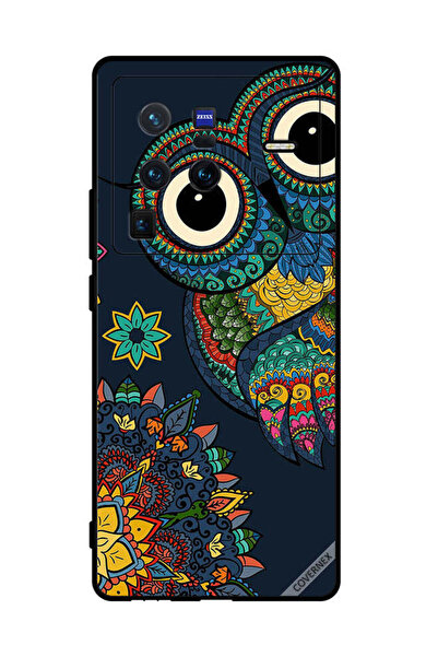 Covernex Protective Case Cover For vivo X80 Pro Floral Owl