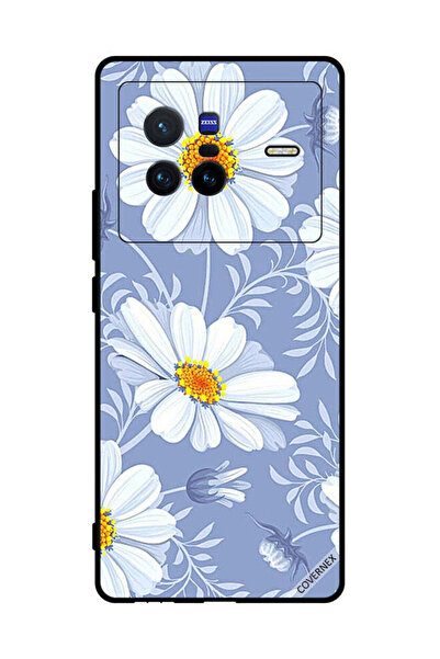 Covernex غطاء حماية لهاتف فيفو X80 - زهور متفتحة