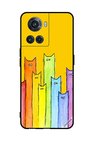 Covernex غطاء حماية لهاتف OnePlus 10R بتصميم دمية قطة