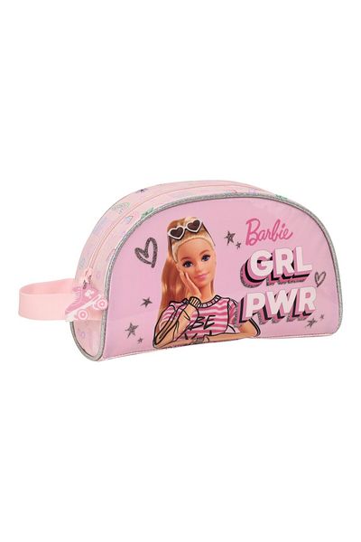Barbie Geantă de toaletă Barbie pentru copii, roz dulce, 26 x 16 x 9 cm