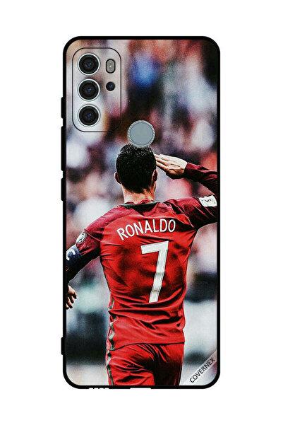 Covernex غطاء حماية لهاتف موتورولا موتو جي 60 إس - تحية رونالدو للجمهور