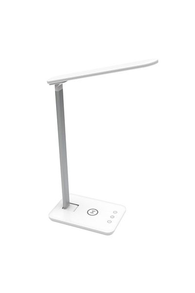 Renew Force Force LED Desk Lamp, Wireless Charging for IOS Android, 3 Lighting Modes, Touch Control