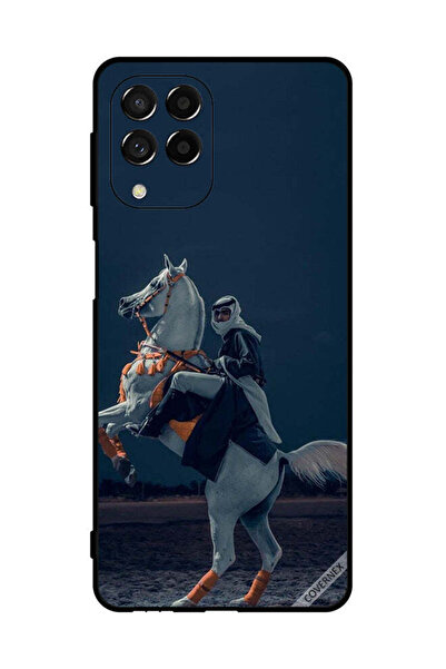 Covernex غطاء حماية لهاتف سامسونج جالاكسي M53 - شاب على حصان
