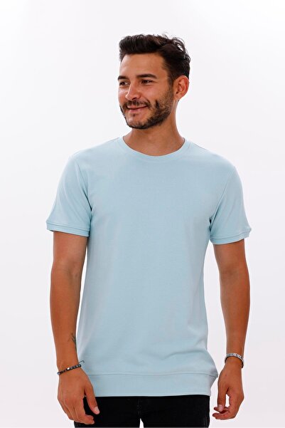 yakamor Fusta pentru bărbați cu mâneci cu nervuri Doubleface tricou