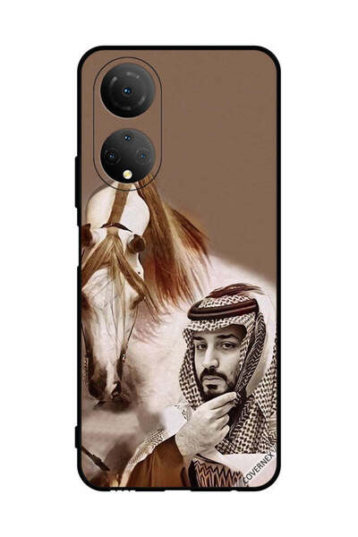 Covernex غطاء حماية لهاتف Honor X7 محمد بن سلمان أمام حصان