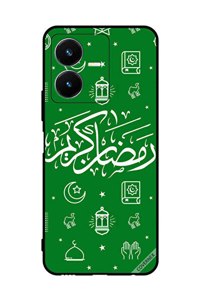 Covernex غطاء حماية لهاتف فيفو Y22s - رمضان كريم أخضر
