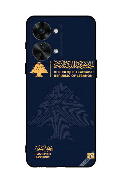 Covernex غطاء حماية لهاتف OnePlus NORD 2T جواز سفر لبناني