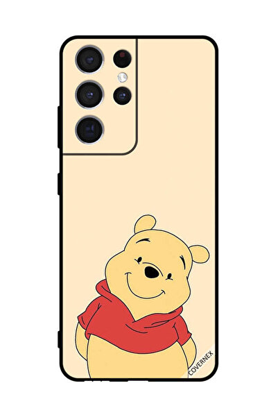 Covernex غطاء حماية لهاتف سامسونج S21 ألترا 5G - وضع الدب السعيد