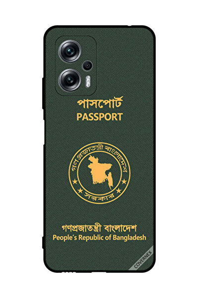 Covernex غطاء حماية لهاتف شاومي ريدمي نوت 11T برو - جواز سفر بنغلاديشي