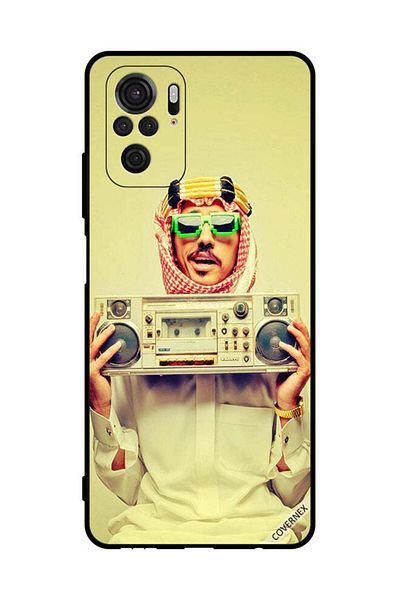 Covernex غطاء حماية لهاتف شاومي ريدمي نوت 10 4g يحمل جهاز موسيقى عتيق