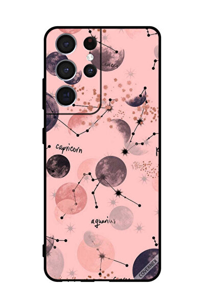 Covernex غطاء حماية لهاتف سامسونج S21 ألترا 5G برسومات الأبراج الفلكية
