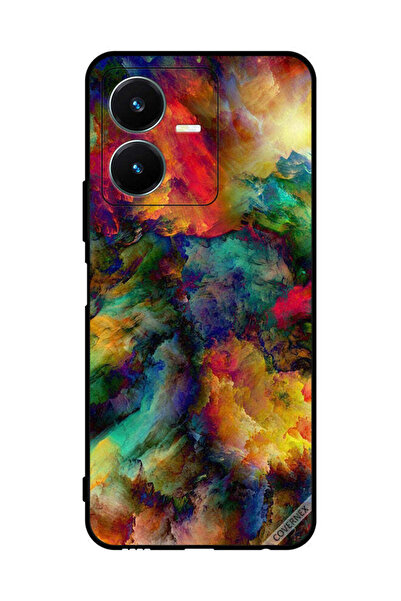 Covernex غطاء حماية لهاتف فيفو Y22 بألوان عتيقة