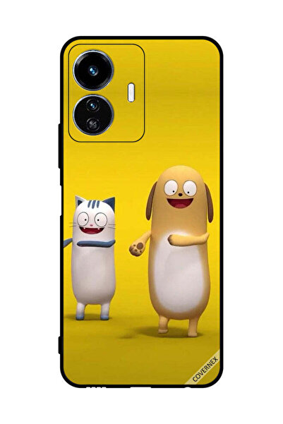 Covernex غطاء حماية لهاتف vivo Y77e Cat Dog Story