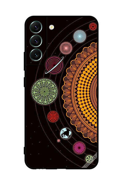 Covernex غطاء حماية لهاتف سامسونج S22+ 5G، ماندالا، فن النظام الشمسي