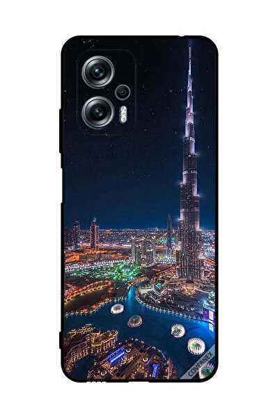 Covernex غطاء حماية لهاتف شاومي ريدمي نوت 11T برو منظر ليلي لوسط المدينة