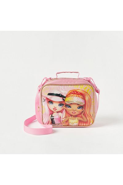 First Kid Rainbow High Print Lunch Bag with Adjustable Strap