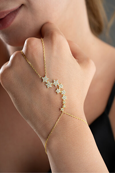 Silvano Jewelry 925 Ayar Gümüş Yıldız Salkım Şahmeran