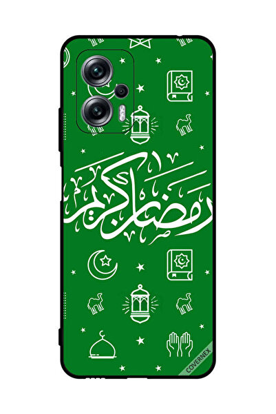 Covernex غطاء حماية لهاتف شاومي ريدمي نوت 11تي برو - رمضان كريم أخضر