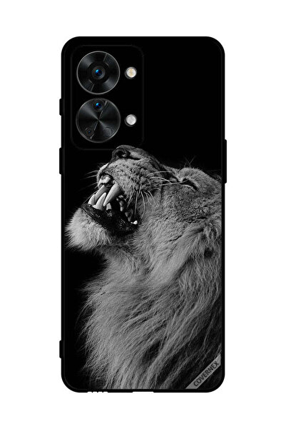 Covernex غطاء حماية لهاتف OnePlus NORD 2T بتصميم الأسد المبهج