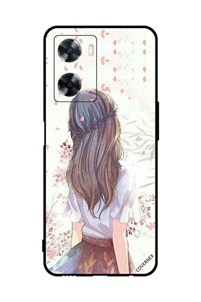 Covernex غطاء حماية لهاتف Oppo A57s، فتاة لطيفة في تفكير عميق