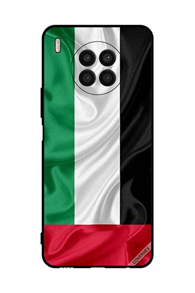 Covernex غطاء حماية لهاتف Honor 50 Lite، قماش علم الإمارات العربية المتحدة