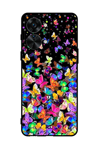 Covernex غطاء حماية لهاتف OnePlus NORD 2T - فراشات صغيرة متعددة الألوان