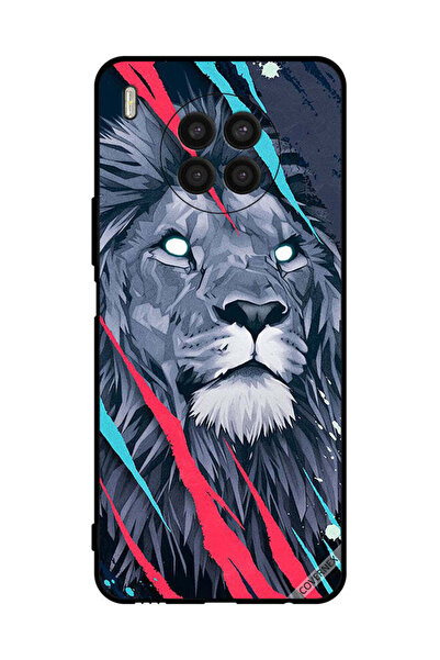 Covernex غطاء حماية لهاتف Honor 50 Lite برسومات الأسد الملك