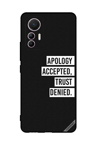 Covernex غطاء حماية لهاتف شاومي 12 لايت اعتذار مقبول ثقة مرفوضة